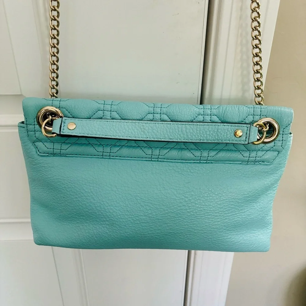 Kate Spade NY Natalia Flap Grain Leather Small Shoulder/Crossbody Bag 11”x6.5”x3